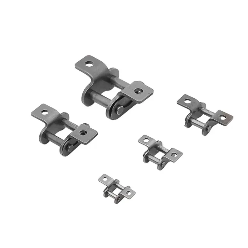 1Pcs drive roller drive chain connection connector single-sided single hole double-sided double hole 08B 10A 12A 16A