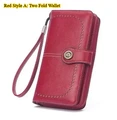 Burgundy-Two Fold
