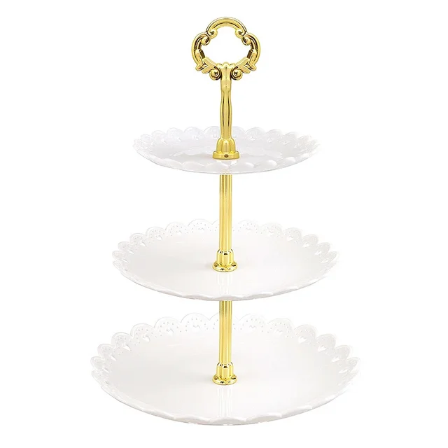 3-Tier Fruit and Dessert Stand 3