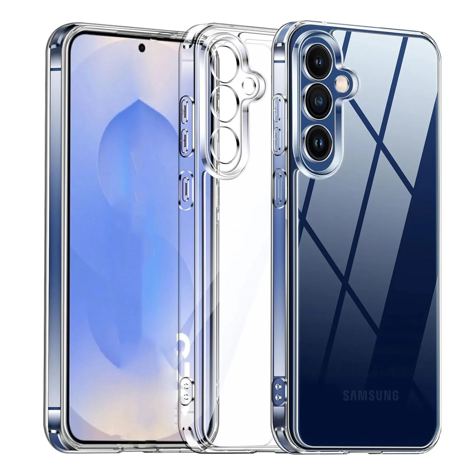 Shockproof Clear Silicone Soft Phone Case - Ultra Thin Cover
