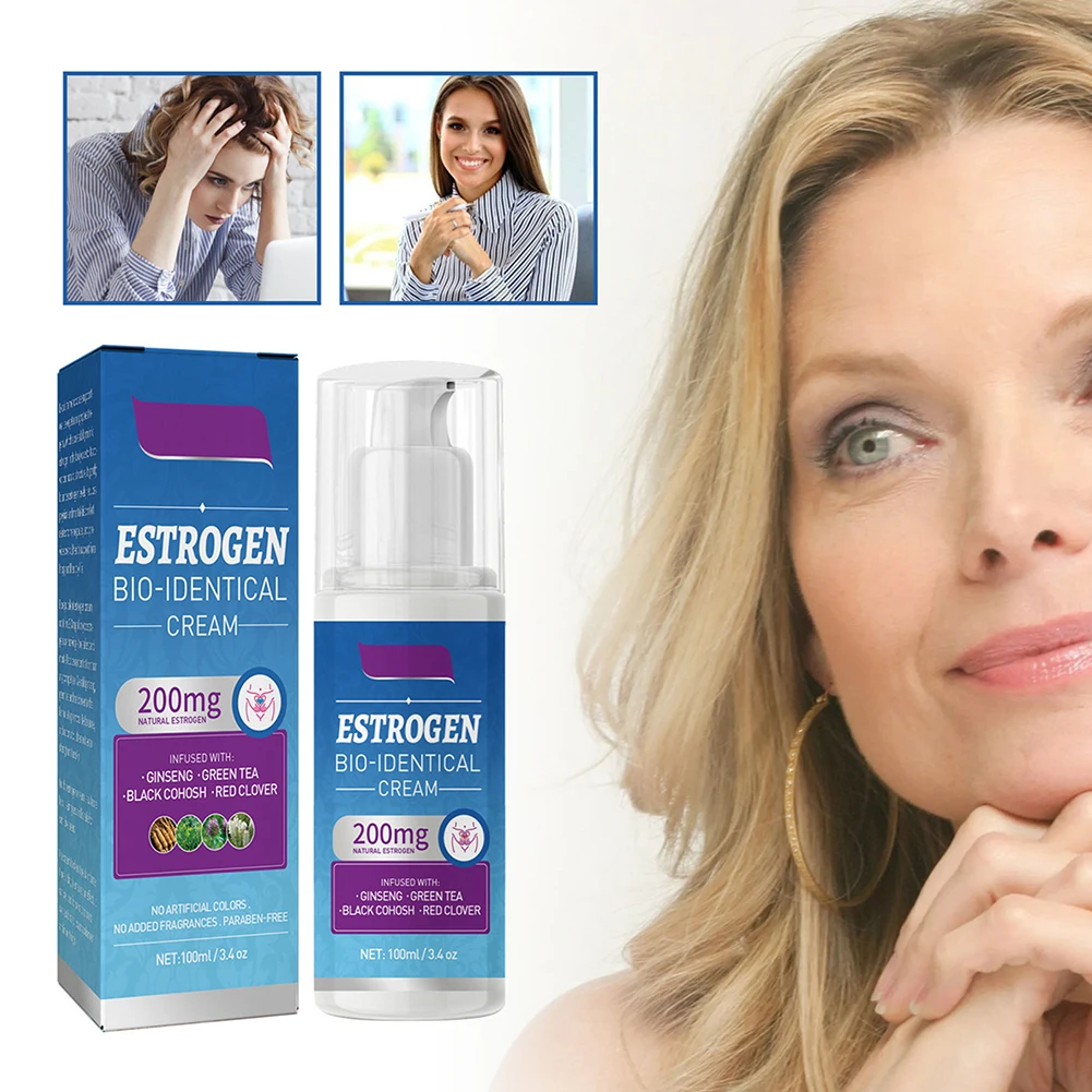 100ml Estrogen Cream for Menopause Relief Balances Hormone Levels Women Health Product