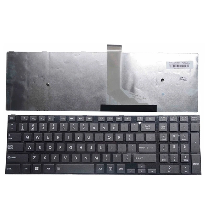 Tastiera Italiana NewNet Per Notebook Toshiba Satellite C55/C50: Con Frame, Compatibile Con C55-A-152 E Molti Altri, Layout QWERTY