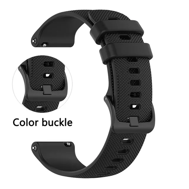 Premium 18mm 20mm Silicone Watch Bracelet Strap