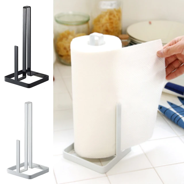 Stainless Steel Towel Holder  Holder Paper Towels Kitchen - Kitchen Paper  Towel - Aliexpress