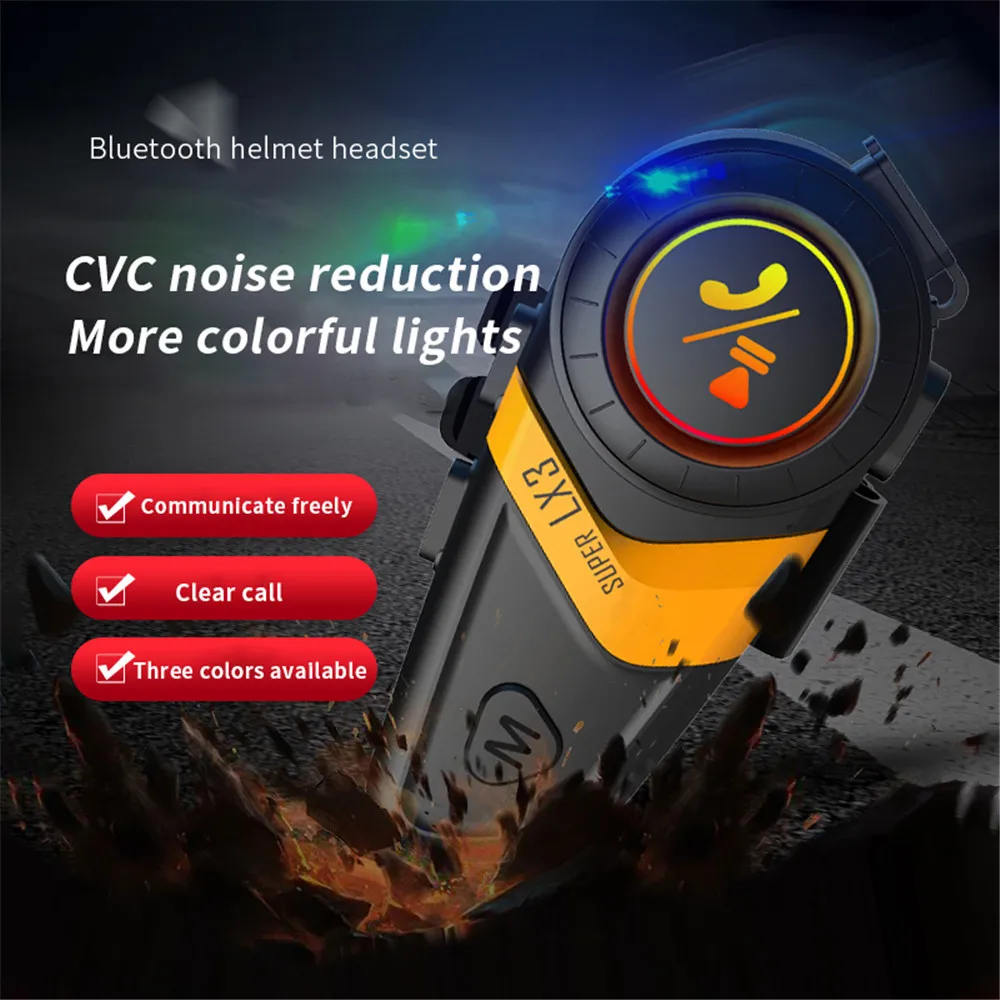 LX3 Bluetooth Motorcycle Intercom