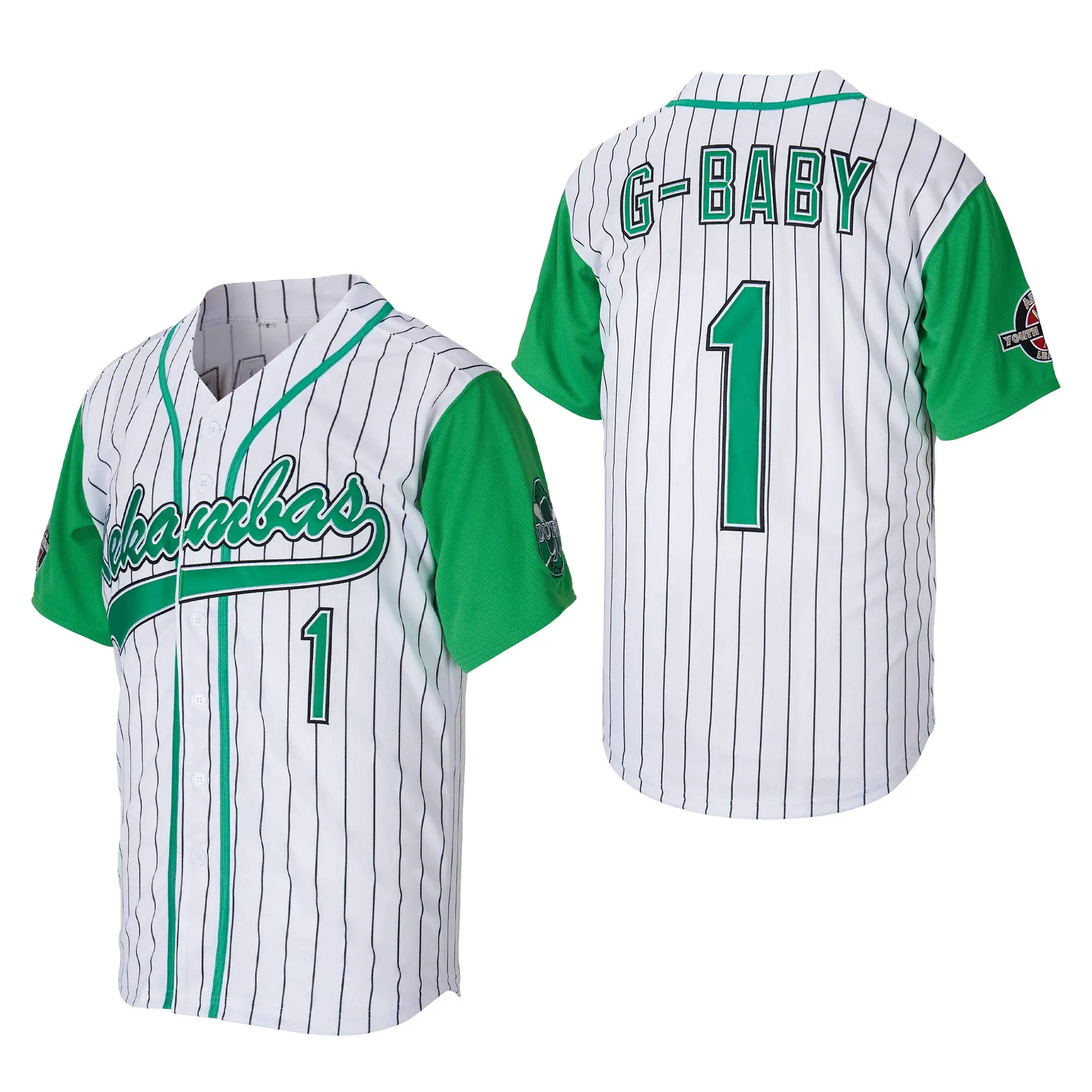 Baseball Jersey Full Botton T-shirts Breathable Sportswear Team Traning Uniform for Men Women