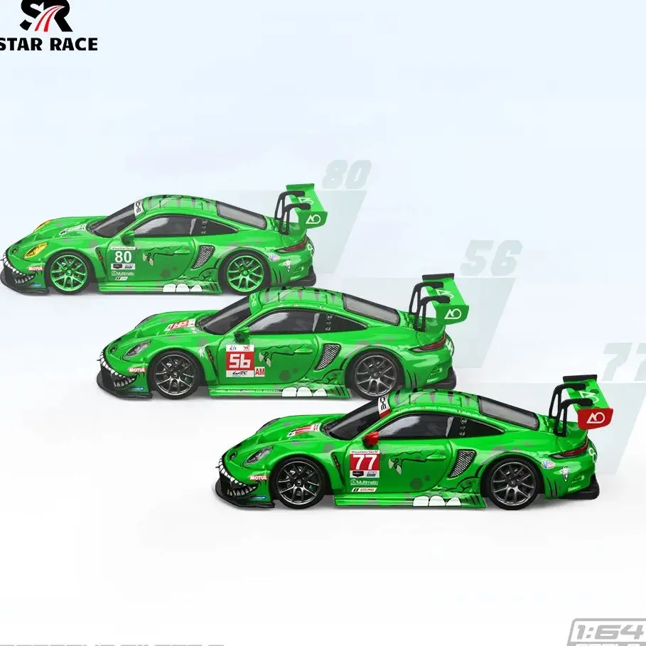 TIMEMICRO&STAR RACE mini gt 1:64 911 GT3 Classic New Tyrannosaurus