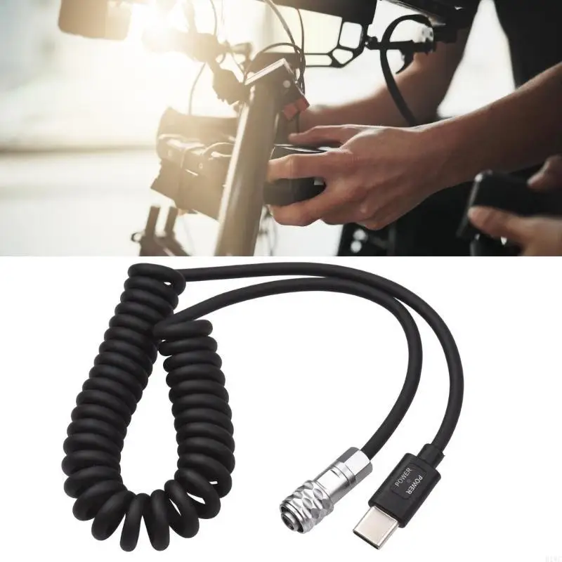 Blackmagic Pocket Cinema BMPCC 4K 6K 카메라용 USB C PD 전원 케이블 고속 충전 및 안전 기능