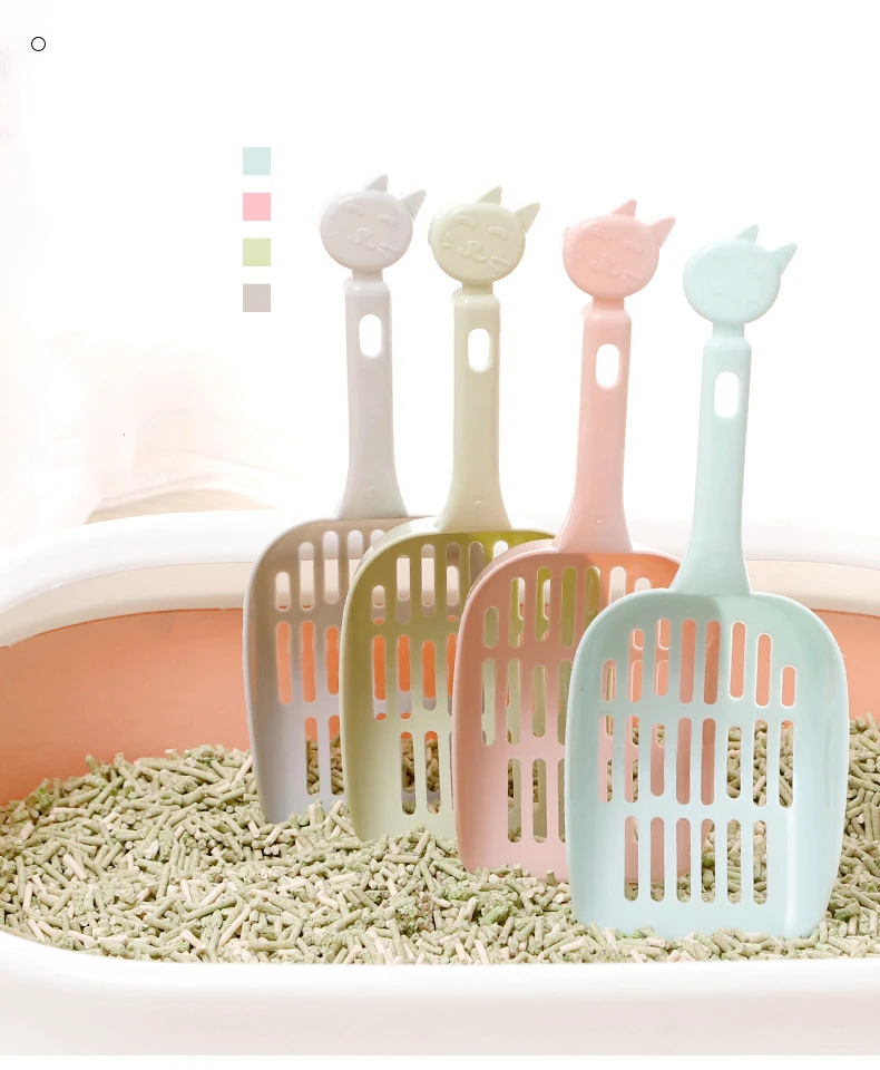 

Cat Litter Spoon Shovel Plastic Pet Cat Toilet Poop Artifact Garbage Sand Shovel Pet Cleaning Artifact Dog Cleaning Tool