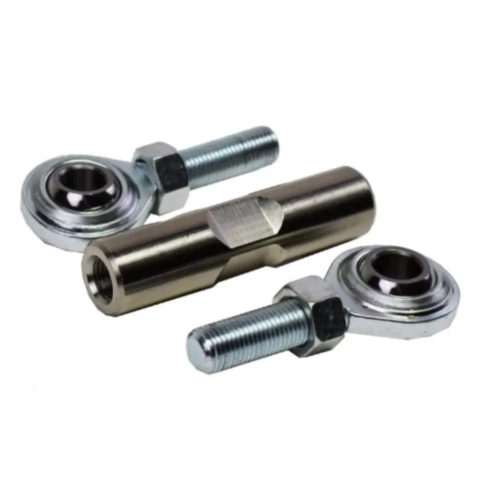 2-1/2Inch Adjustable Tensioning Rod Alternator Bracket Heim Joint Alternator Bracket Fit For Sbc Bbc 350 454 1SET