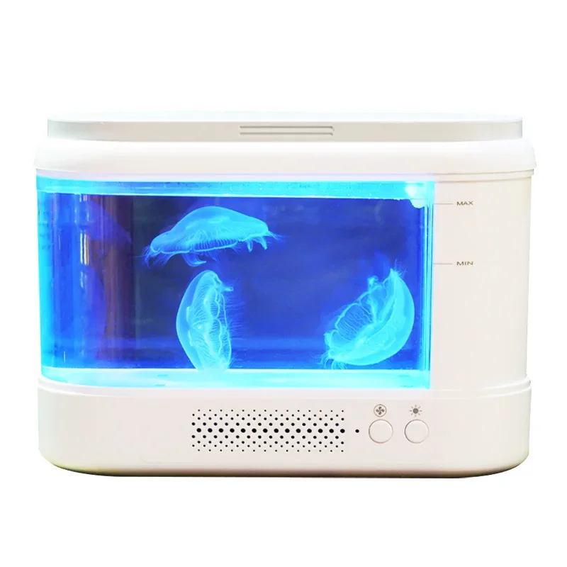 

Jellyfish Tank Mini Professional Ecological Pot Small Desktop Dedicated Ornamental Fish Aquarium
