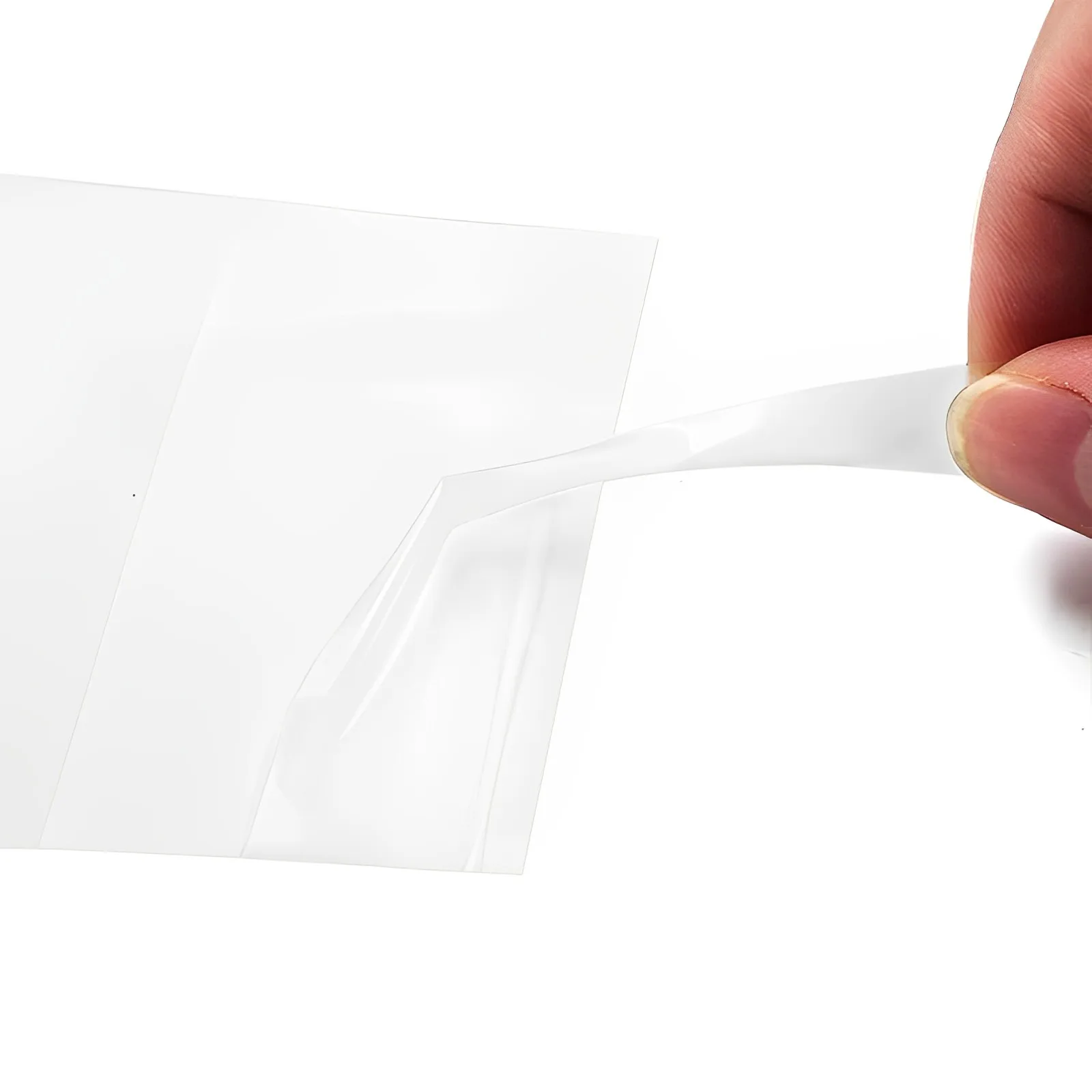 20 PCS Resealable Cassette Tape Bags Clear Dust-proof Protective Outer Sleeves Self-adhesive Waterproof Cassette Tape Container