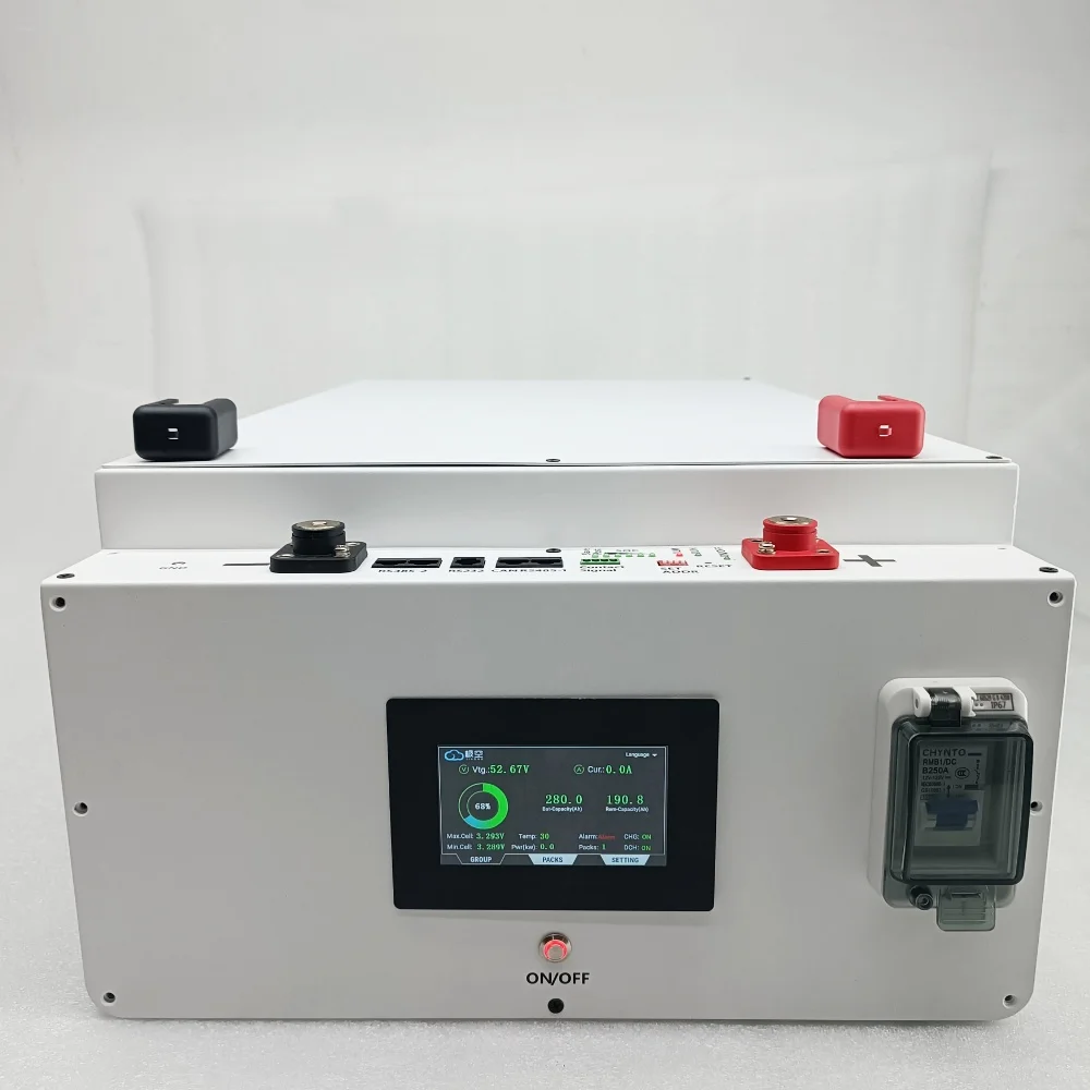 Customization V19 JK BMS Solar Home Energy Storage LiFePO4 Battery Box DIY Kit