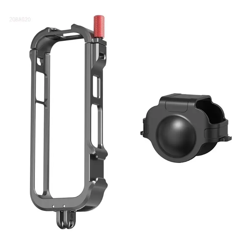 

Metal Frame Housing Case for X4 Camera Solid Protections Cold Shoe Mount