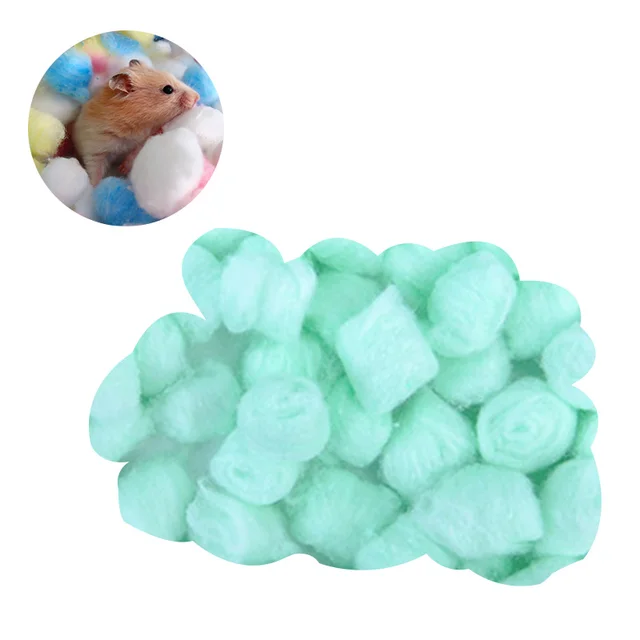 Boule de coton hamster chaud 500pcs animal en coton de coton de coton de hamster  coton 