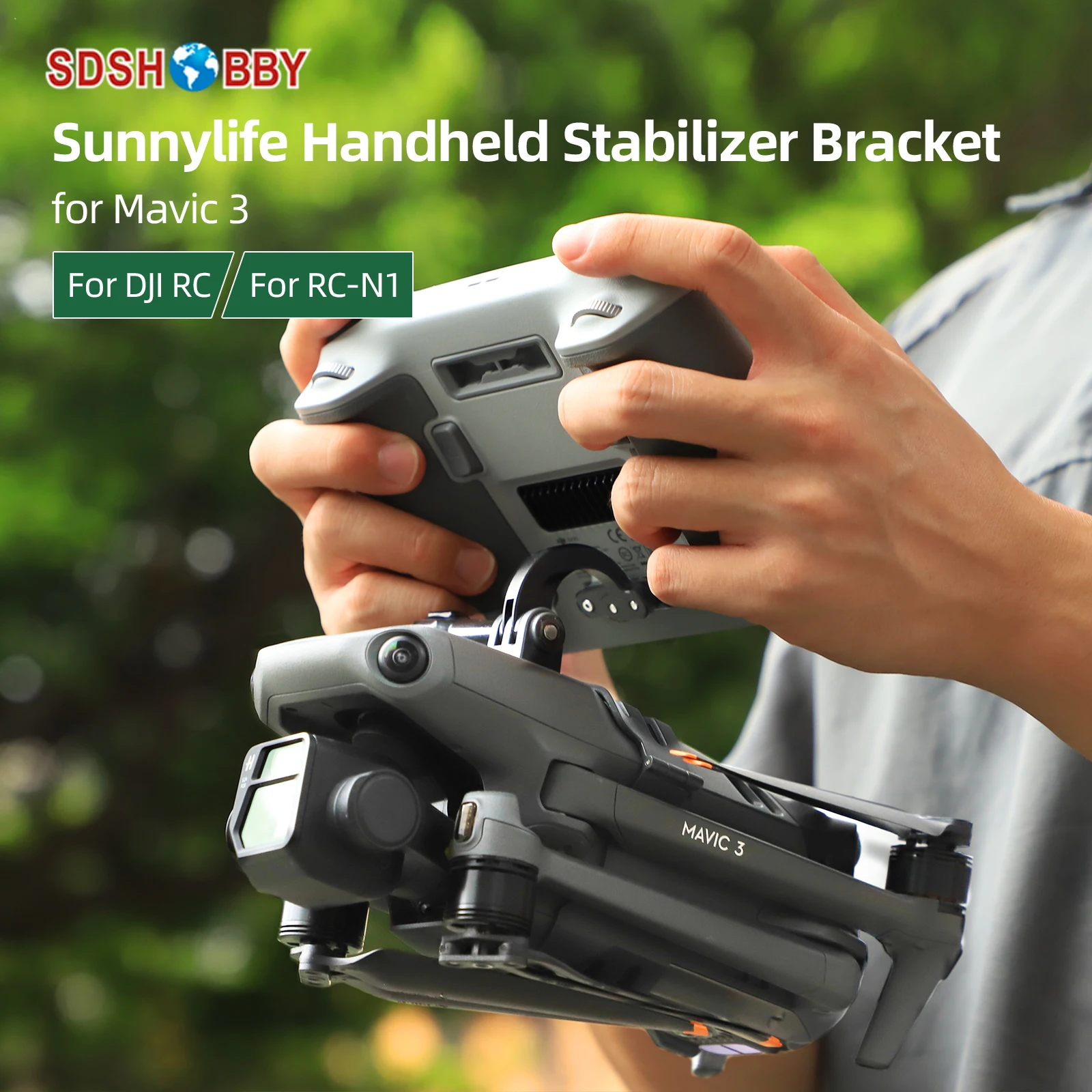 Sunnylife Palmare Gimbal Staffa Drone Stabilizzatore Dji Rc Holder Rc-N1 Mount Grip Per Mavic 3 Pro/Mavic 3 Classic/Mavic 3
