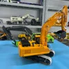In Stock 1/14 LESU PC360 RC Excavator Metal Hydraulic Painted Bucket Tracks Radio Model W/ Water Sticker Decal PL18 Lite DIY 5