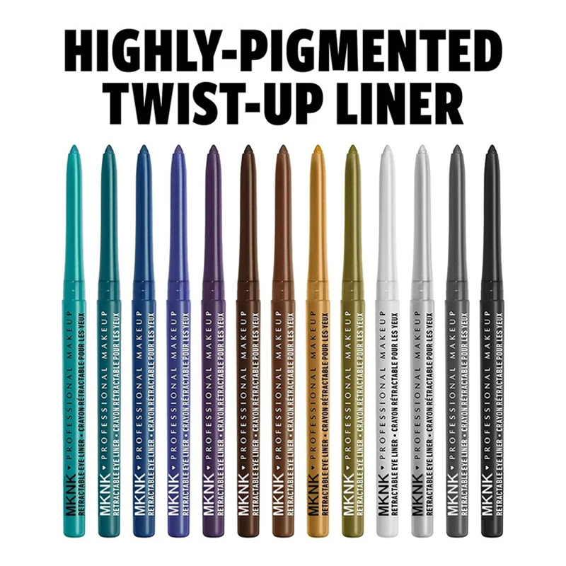 Wasserdichter Schwarzer Eyeliner Stift Langhaftend Wischfest_voghion.com