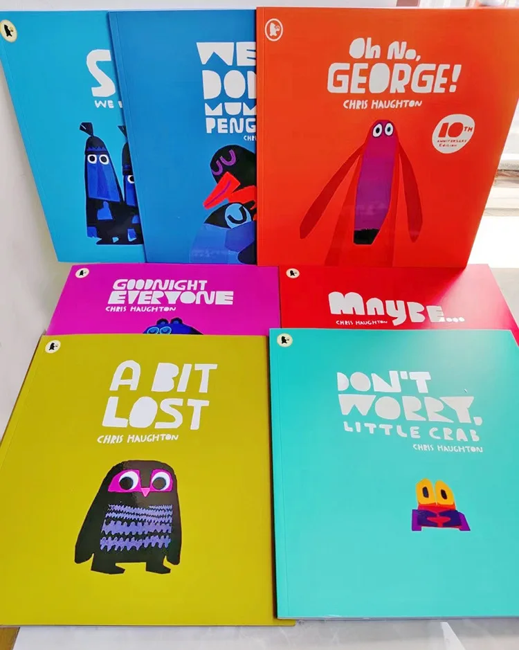 7 Books Chris Haughton Don't Worry A Bit Lost Maybe We Have
