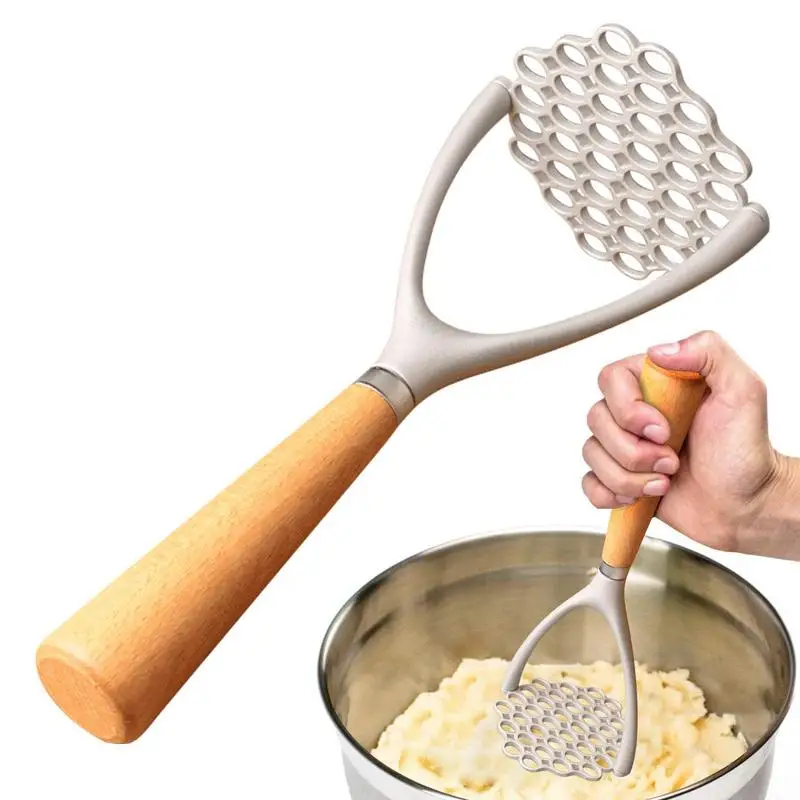 Manual Potato Masher Meat Potato Pressor Tool Whisk Food Cutter Crusher Home Kitchen Gadgets Multifunctional Garlic Pusher garlic masher,potato masher
