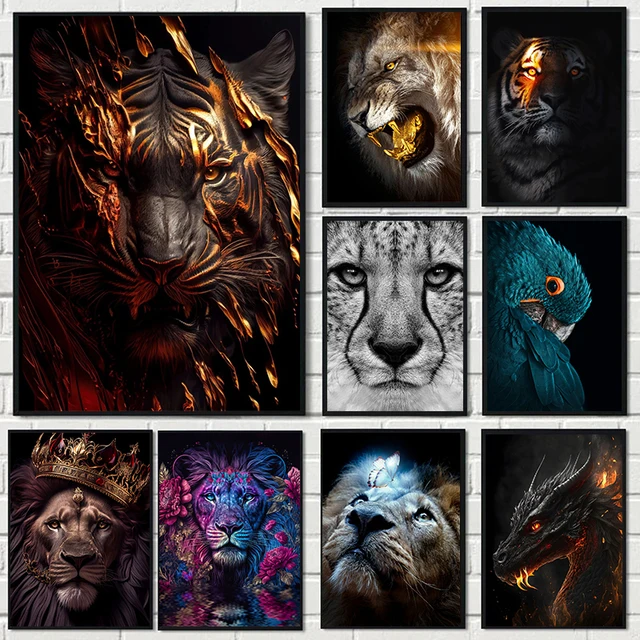 Animal Family Poster: Aesthetic Art for Your Home