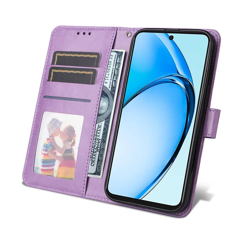 Luxury 3D Sunflower Wallet Flip Case - Shockproof PU + TPU Leather Cover