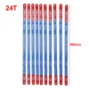 10 PCS 14T/18T/24T Hand Saw Blades Set 300mm BiMetal M35 Stee Hacksaw Blade Multifunctional For Home DIY Wood Fast Cutting Tools 1