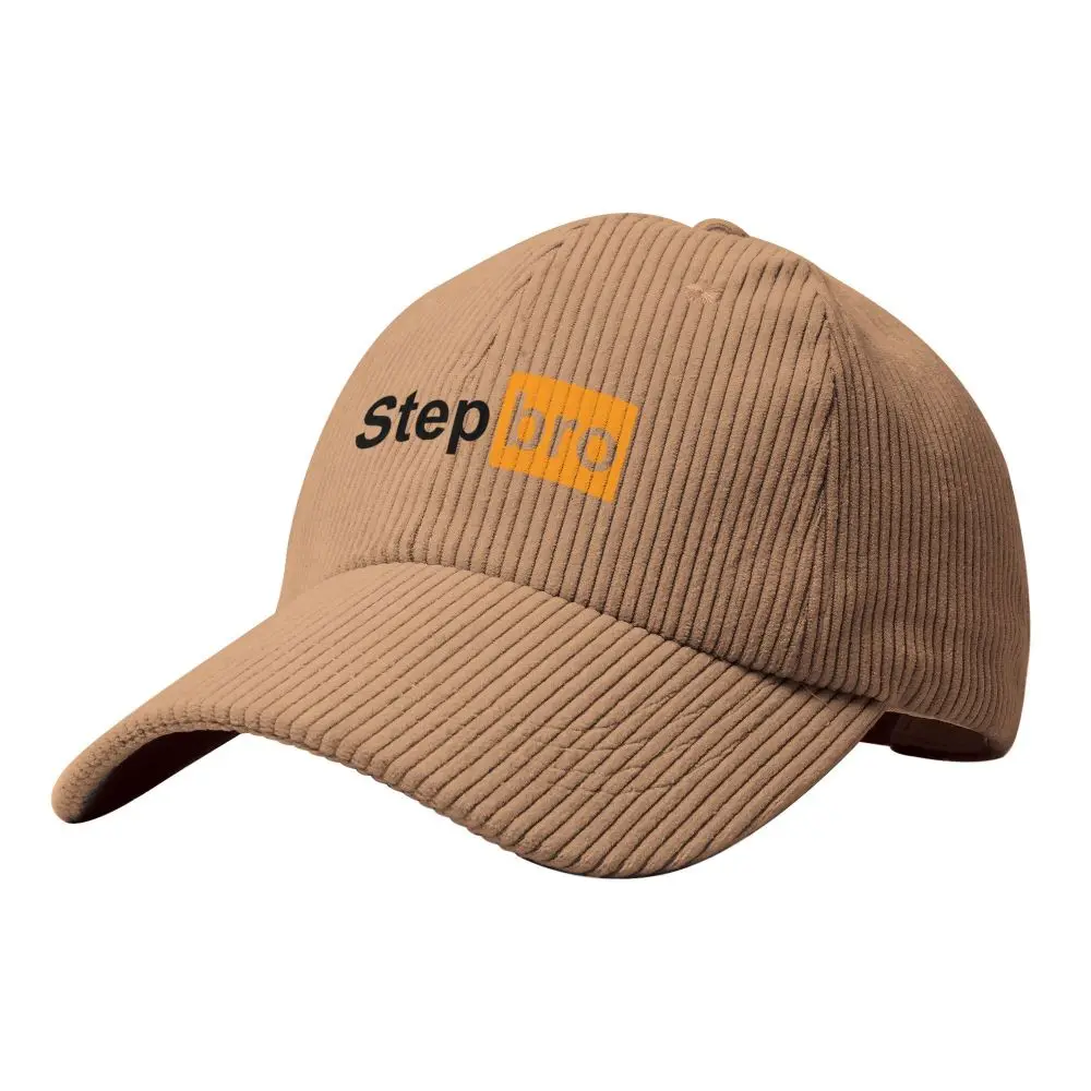 

Stepbro Printed Baseball Cap Unisex Corduroy Adjustable Low Profile Unstructured Hat Trucker Cap Men Women Dad Hat Golf Hats