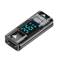 High - Speed USB - C to USB - A Adapter - Enhanced Coupler for Efficient Power and Data Transfer (Light black)