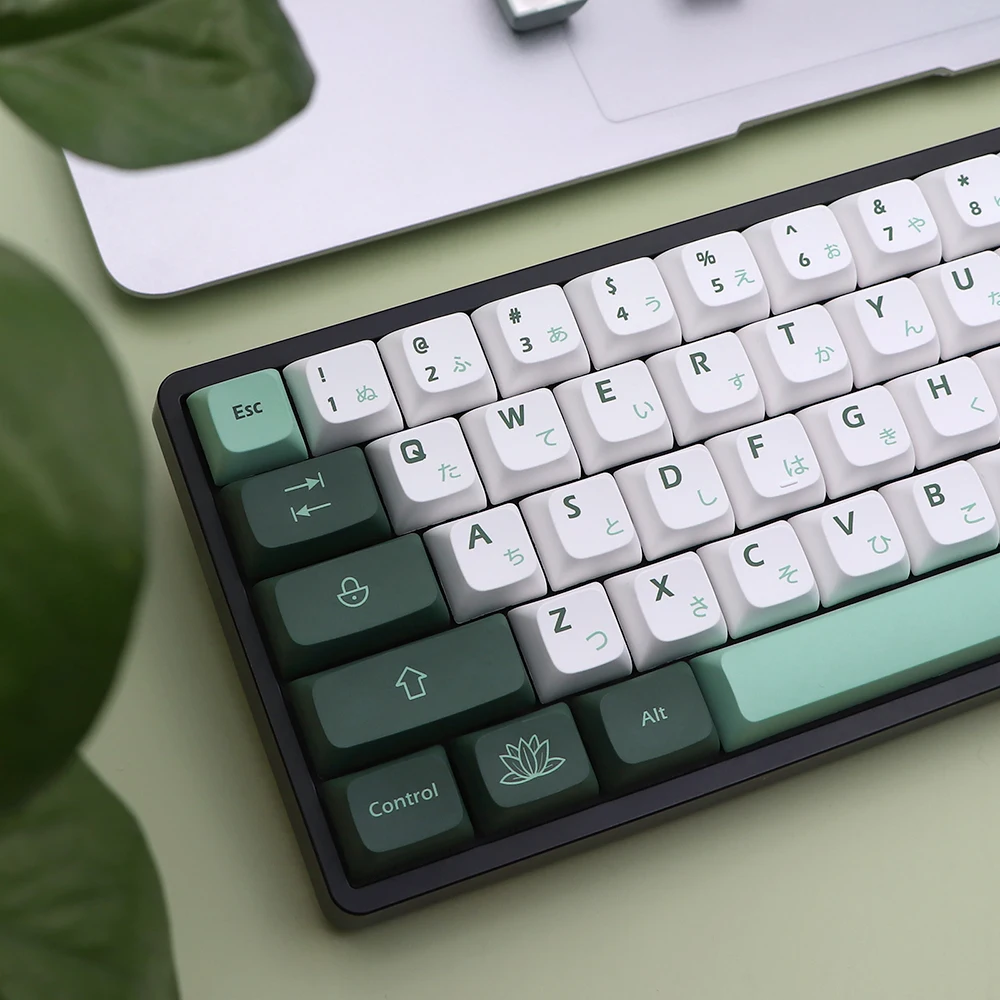 Gmk Botanical Keycaps para Teclado Mecânico 137 Teclas Perfil Xda Pbt Dye-sublimação Switch mx 6.25u 7u Espaço - Imagem 2