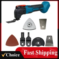 Electric Oscillating Tool Lithium-ion Cordless Multifunctional Oscillating Renovator Tools 6 Gears of Speeds 4° Swing Angle 1