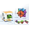 Magic Cubo Fidget Toys for Kids Geometric Changeable Magnetic Anti Stress 3D Hand Flip Puzzle Cubo Creative Boy Toys Xmas Gifts 6