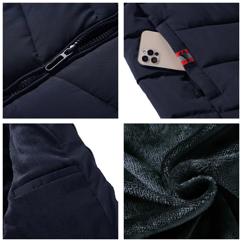Hiking Jackets Man Bombers Men's Cold Jacket Motorcycle Man Brand Man Jacket Sport Windbreak Heating Windshield Camping
