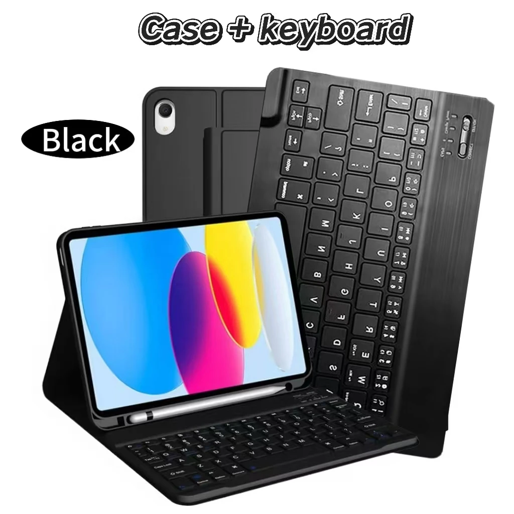 Premium Removable Keyboard Case for Tablets - 11 Inch-Compatible Cover