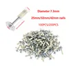 100PCS/200PCS 25mm/32mm/42mm Round Nail Manual Fire Round Nail Gun Fixed Peg Ceiling Artifact Diameter 7.3mm For Mini Nail Gun 1