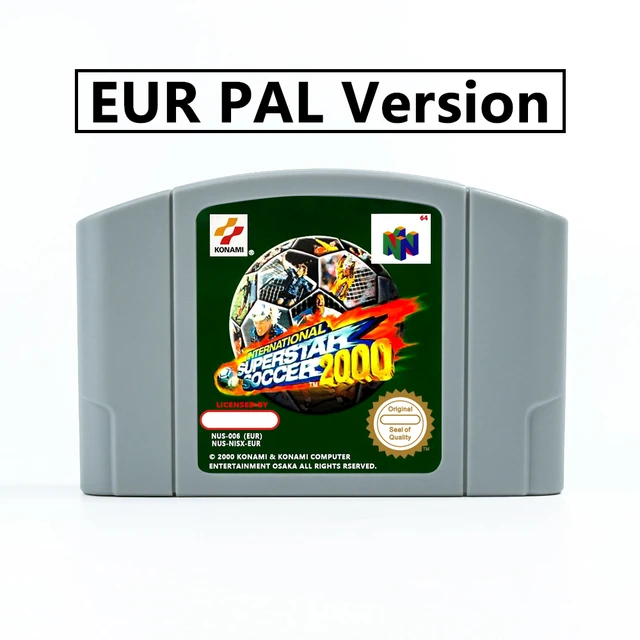 Nintendo 64 International Superstar Soccer 64 - PAL Version NUS-EUR Complete