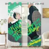 Wind Breaker Blackout Curtains  for Bedroom Thermal Window Treatment Curtain 2 PC  1