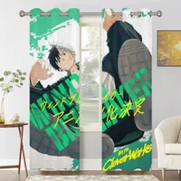 Wind Breaker Blackout Curtains  for Bedroom Thermal Window Treatment Curtain 2 PC  1