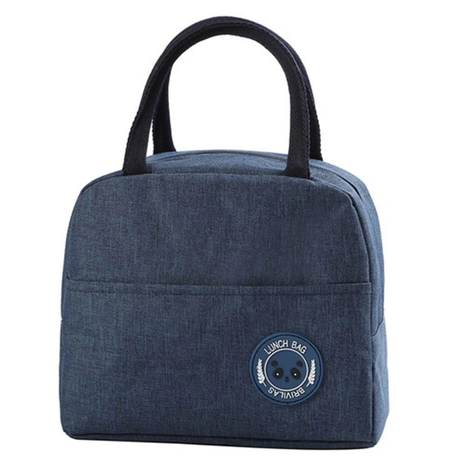 

Многоразовая изолированная сумка-тоут для ланча, безопасная и надежная большая ручная Термосумка, контейнер для пищевых продуктов для пикника и школы