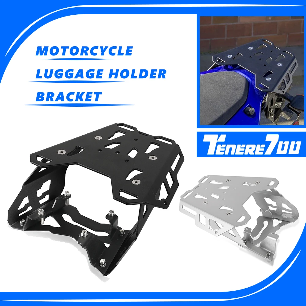 

Tenere700 For Yamaha Tenere 700 T7 Rally 2019-2021 Motorcycle Accessories Rear Luggage Rack Carrier Top Luggage Holder Bracket