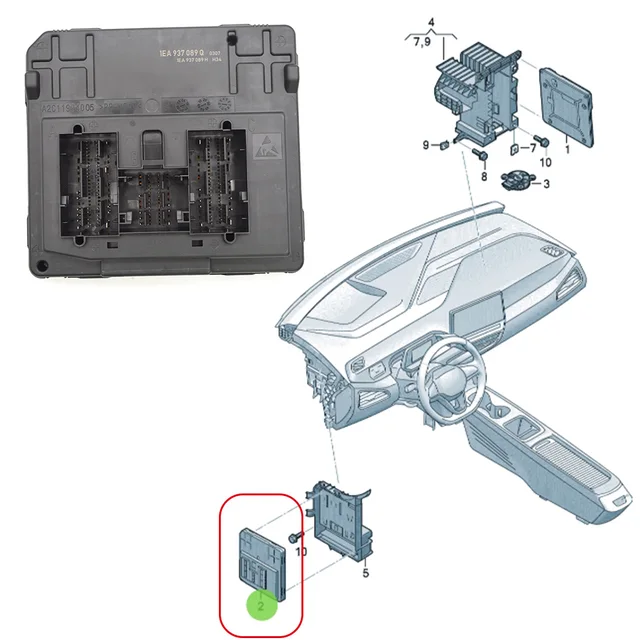 【R&B】ID3 For VW ID.3 ID.4 ID.6 ID3 ID4 Body Computer Data Bus