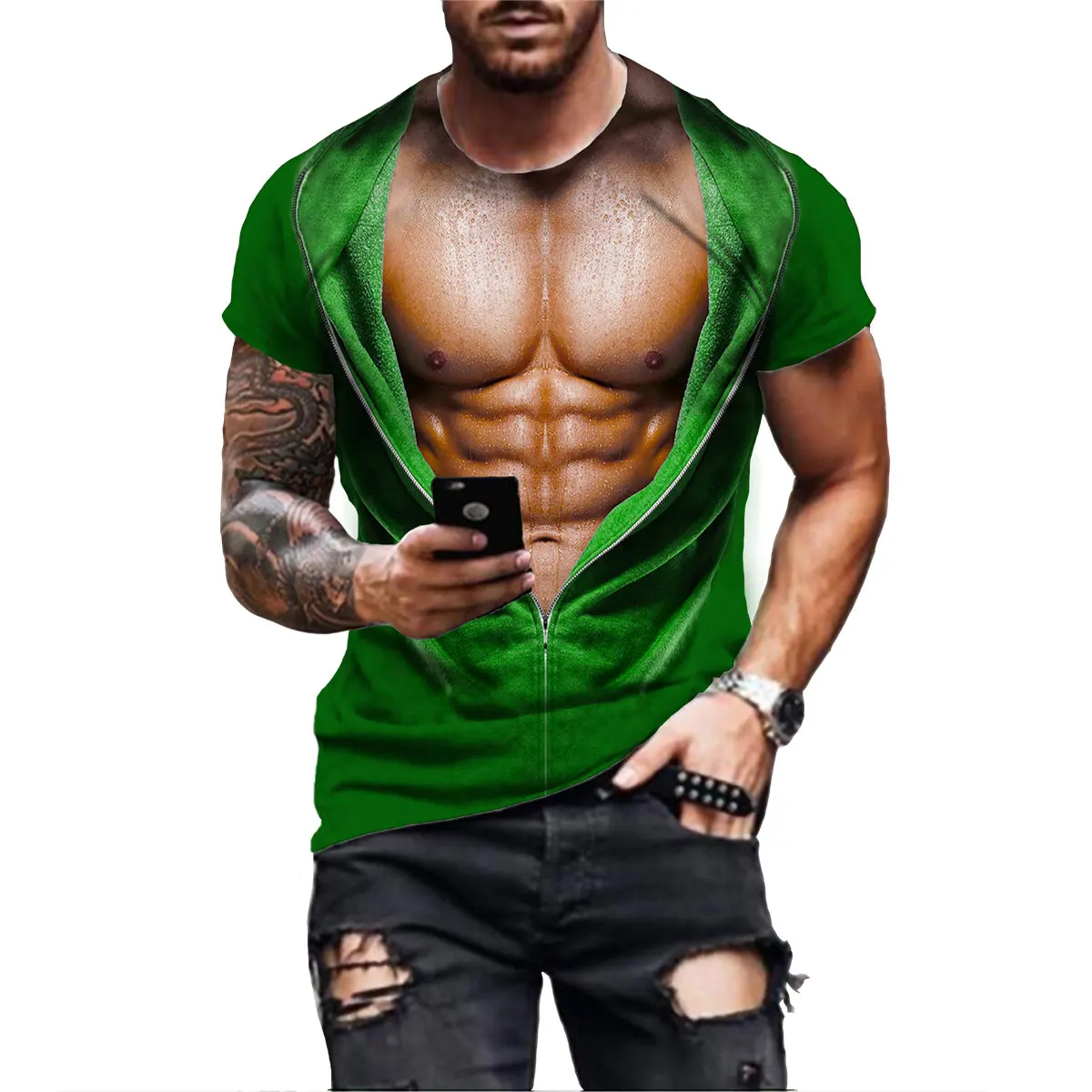 Рисунок 6 - Забавная Мужская рубашка в стиле