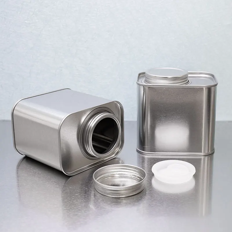 Tinplate Coffee Bean Storage Tank Powder Sealed One-way Valve Exhaust Portable Glass Container