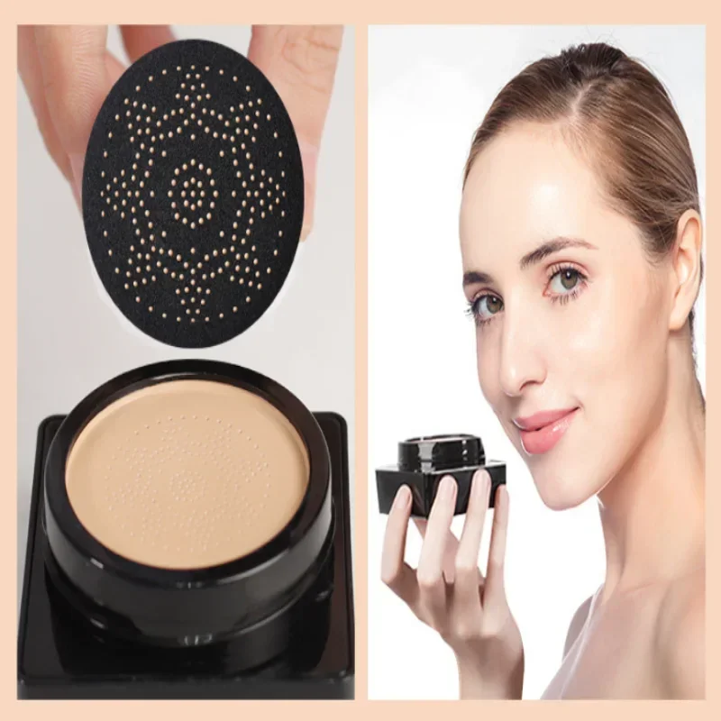 VENZEN BB Air Cushion CC Cream Foundation Concealer Mushroom Head Whitening Waterproof Brighten Face Base Tone Korean Makeup face concealer palette,color concealer,concealer cream,foundation concealer,face concealer,face foundation
