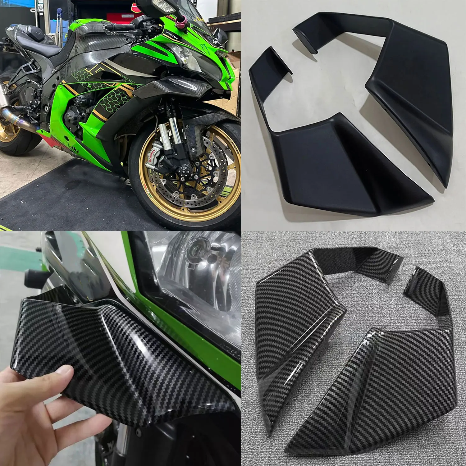 a*0様 RAtsch バイクサイドウイング/カワサキ ZX-10R 2008- 楽天市場】ZX-10R/RR 2021〜 ダウンフォースサイドスポイラー