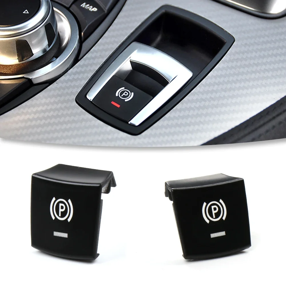 61319184269 Electronic Hand Brake Switch P Button Knob Cap Parking Hand Brake Switch Button Cover P Cover For BMW Z4 E89