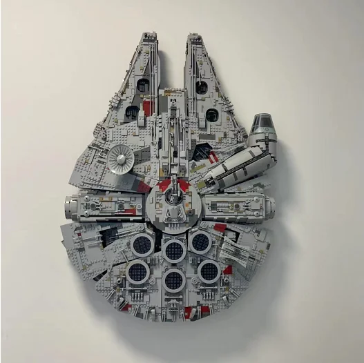 

with stand New Millennium Ship Falcon Building Blocks Star Destroyer Compatible 75192 05132 Birthday Gifts