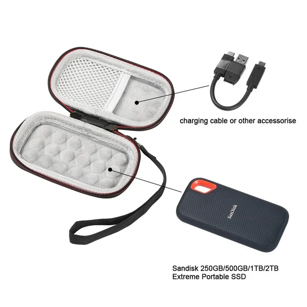 Hard Case Sandisk 250gb 500gb 1tb 2tb Extreme - Hard Case