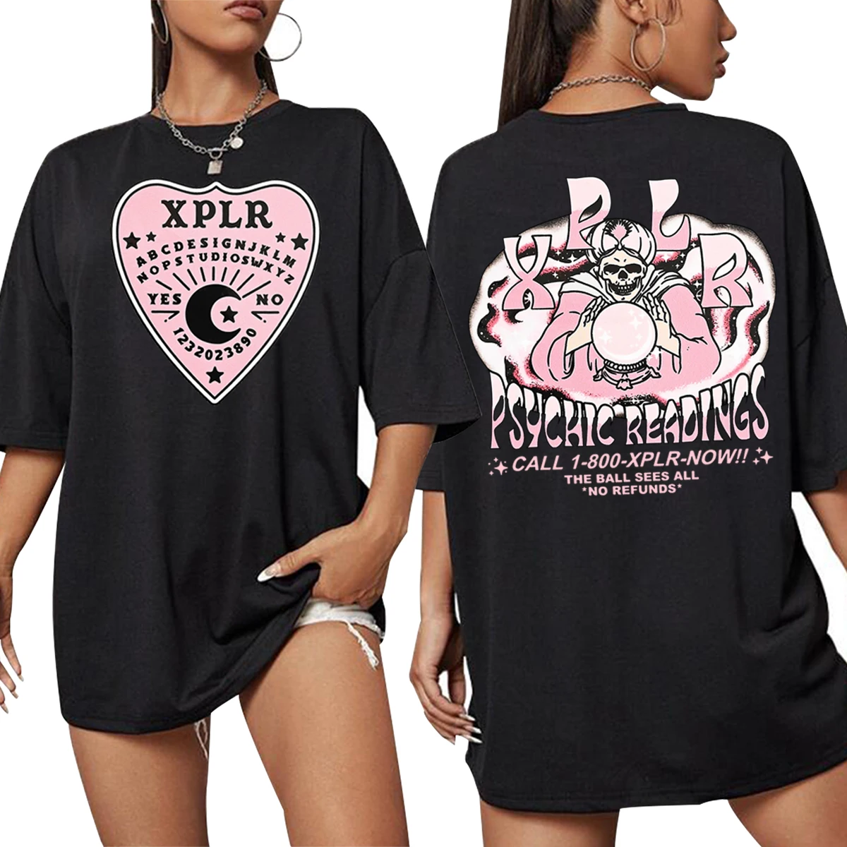 XPLR Ouija Tee Sam and Colby Merch Top Unisex T-Shirt Summer For Women Harajuku Streetwear Short Sleeve Shirt 3