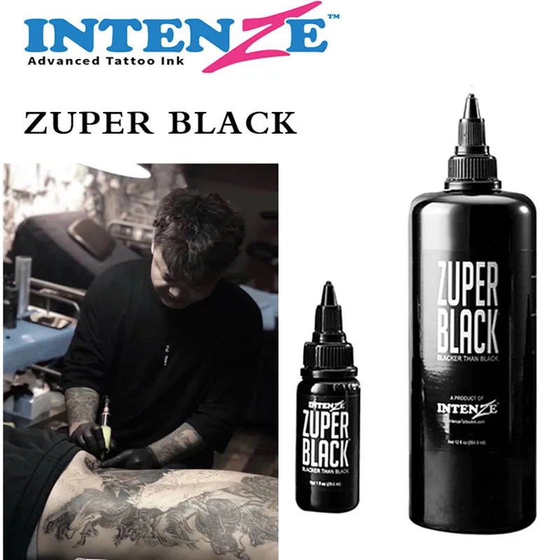 Triple Black Tattoo Ink Pigment Ink Body Paint (30ml/60ml/120ml/360ml)